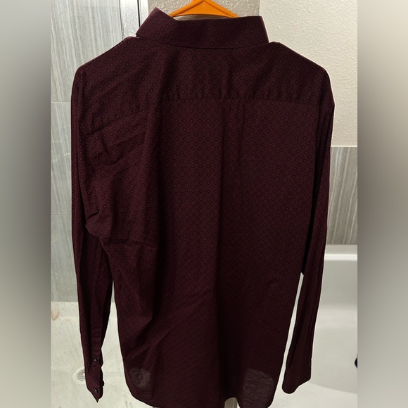 Red & Black “JF” Dress Shirt - Picture 2 of 3